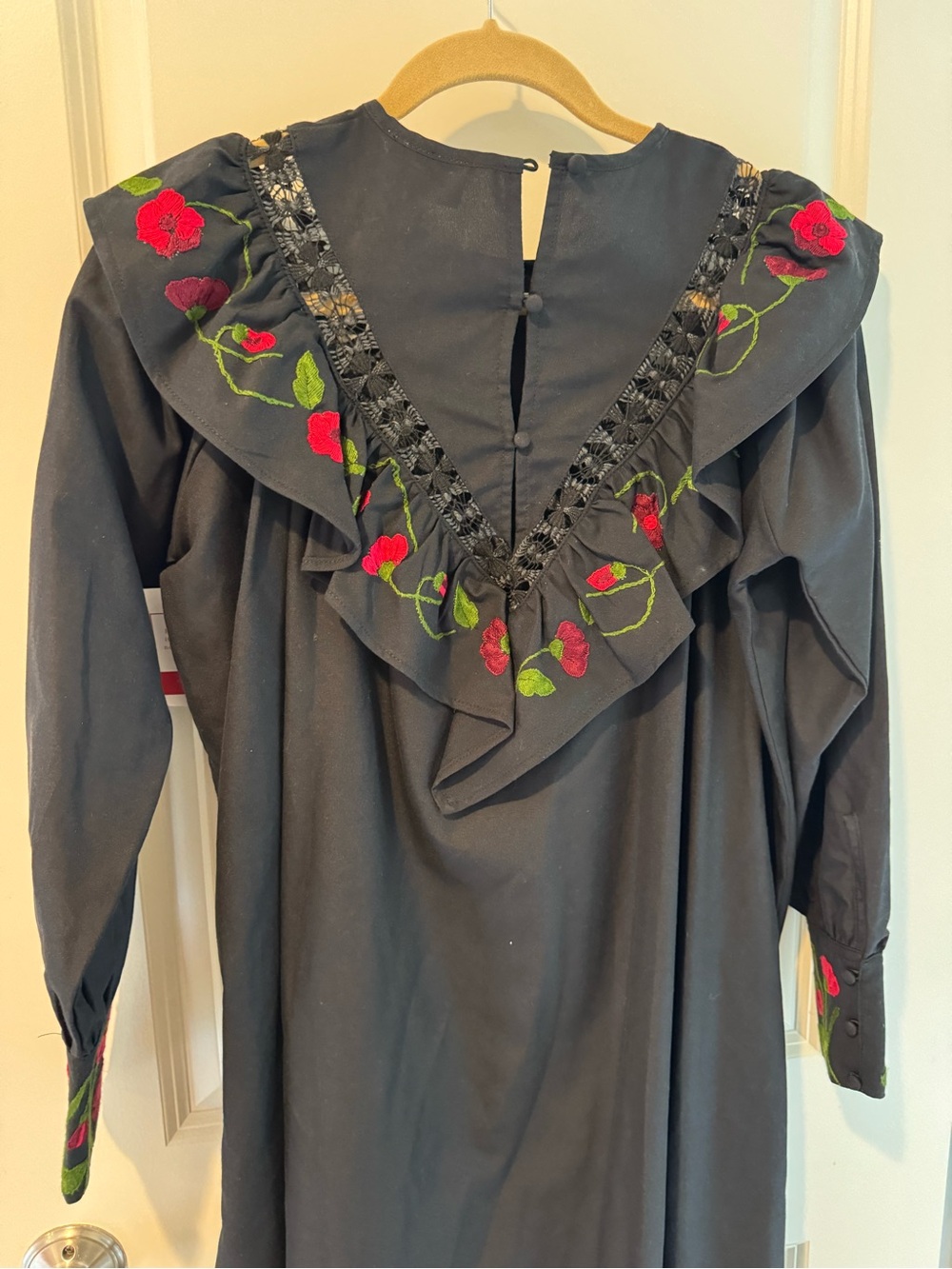 NWT Mi Golondrina Valentina Celebraciones Midi Dress | XS - Picture 9 of 10